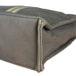 Hermes Grey Canvas Fourre Tout GM
