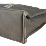 Hermes Grey Canvas Fourre Tout GM
