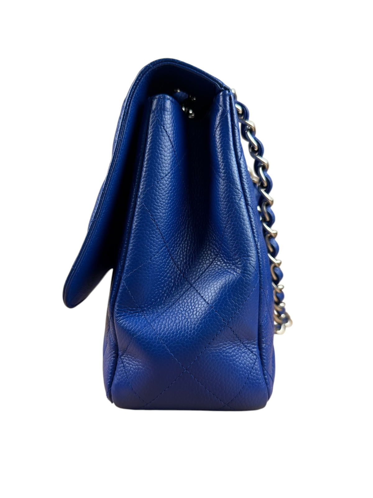 Chanel Royal Blue Caviar M Flap 2009