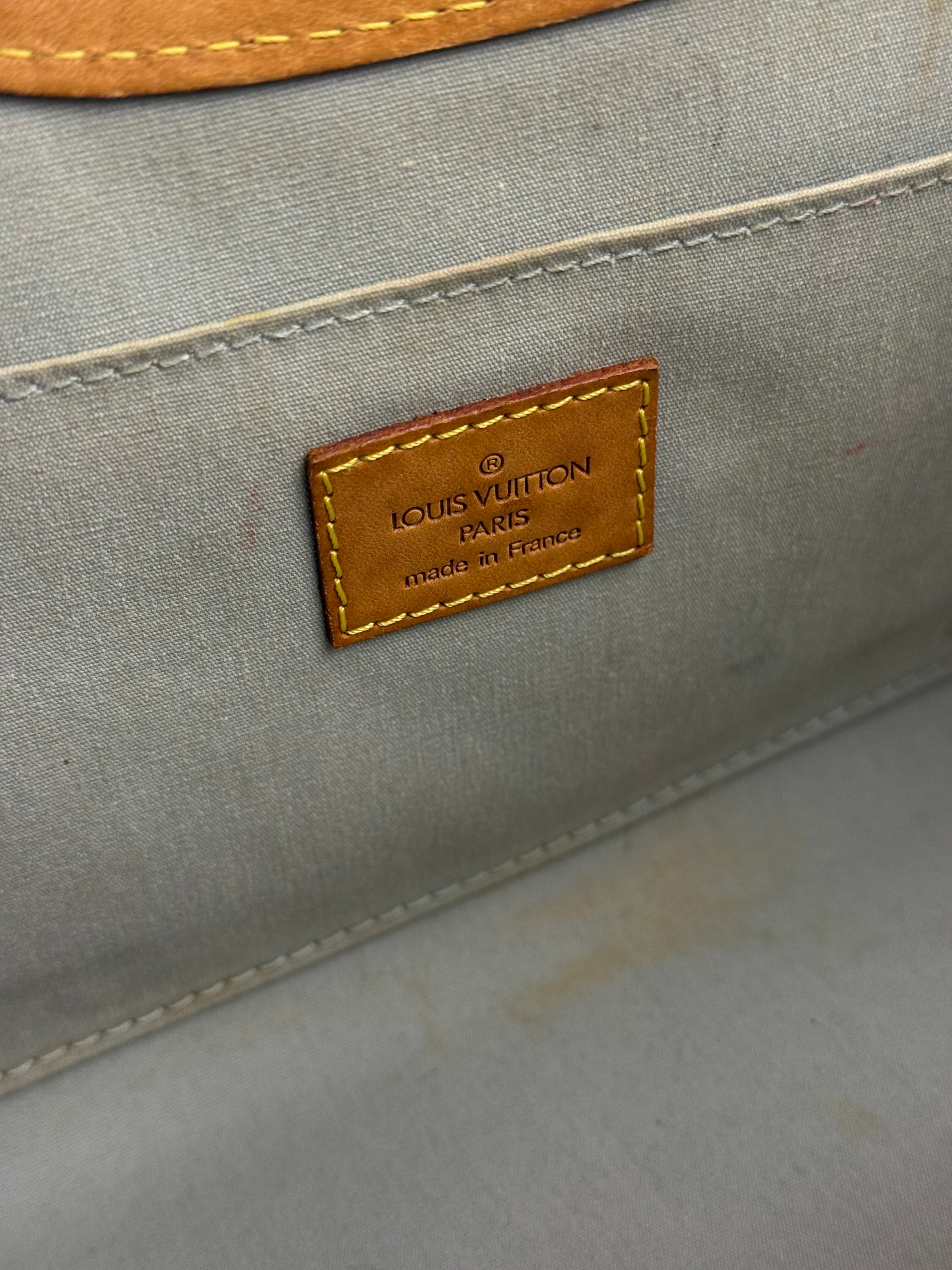 Louis Vuitton Yellow Monogram Vernis Roxbury Drive 2Way Handbag
