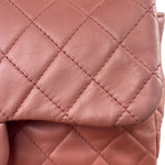 Chanel Pink Quilted Lambskin Timeless Chain Shoulder Bag 2010