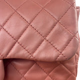 Chanel Pink Quilted Lambskin Timeless Chain Shoulder Bag 2010