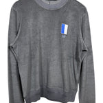 Louis Vuitton Black Terry Cloth Logo Pullover
