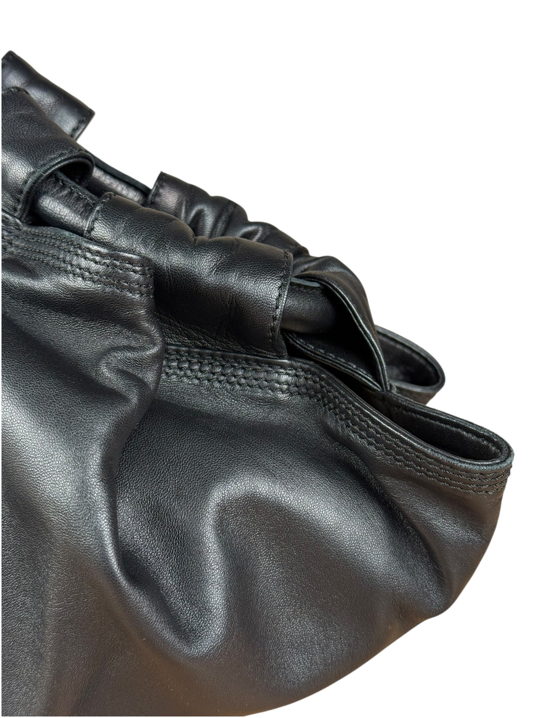 Loewe Black Leather Small Nappa Aire Handbag