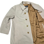 Burberry Vintage Khaki Trench Coat