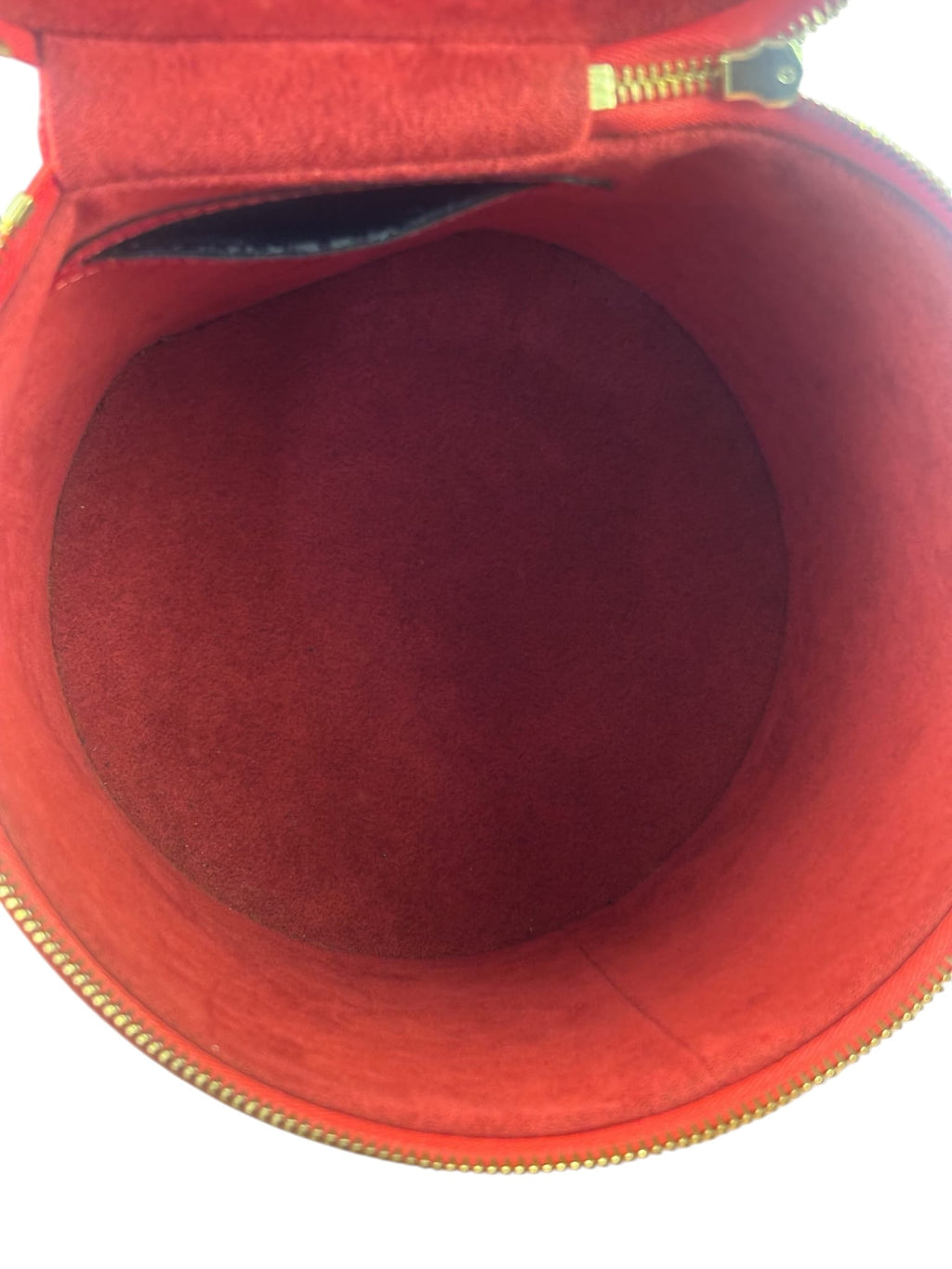 Louis Vuitton Castilian Red Epi Leather Cannes Vanity Bag