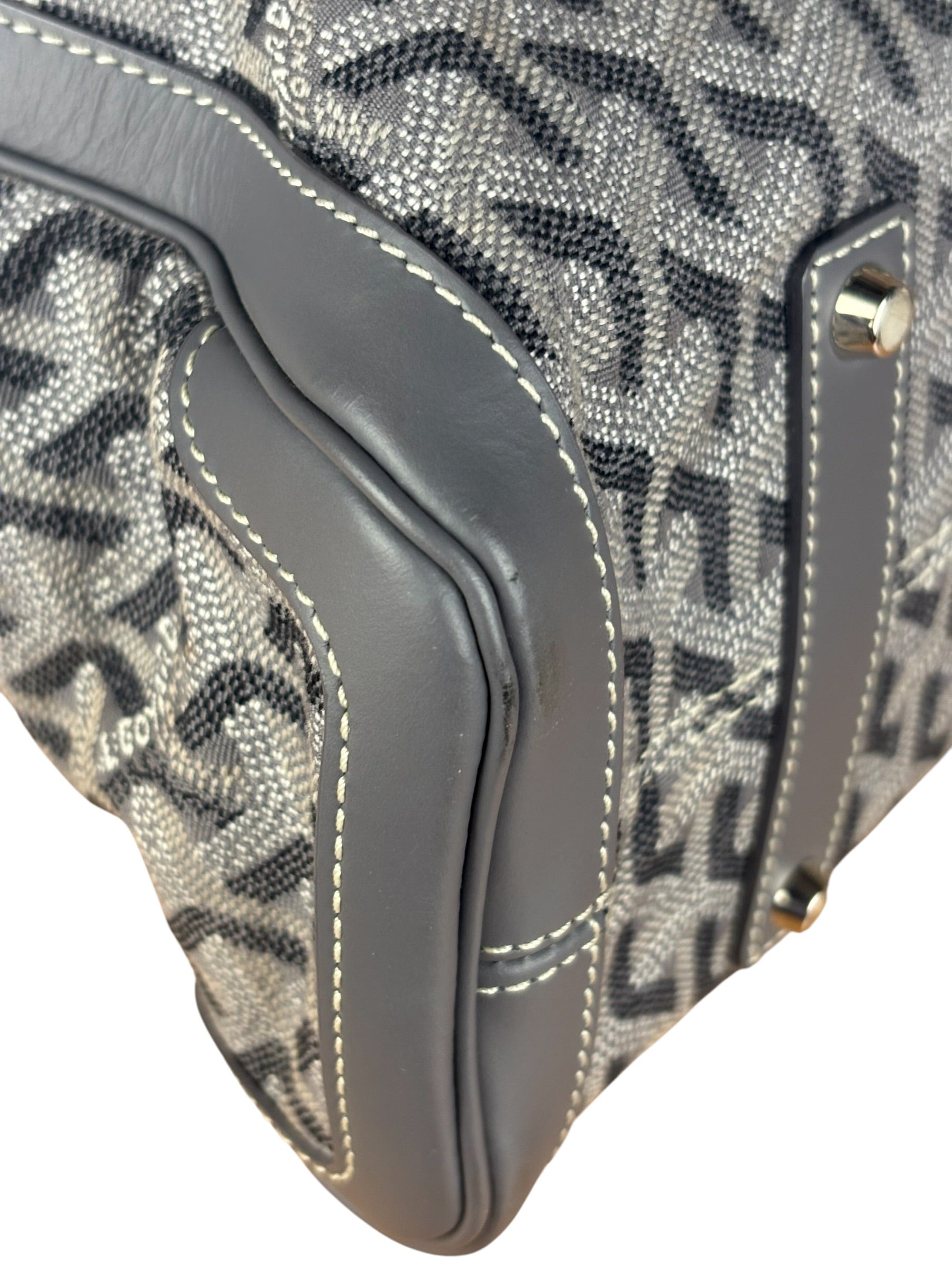 Goyard Grey Canvas Voltaire 2Way Tote