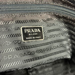 Prada Black Nylon Weekender Bag