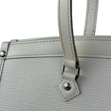 Louis Vuitton White Epi Madeleine PM Handbag