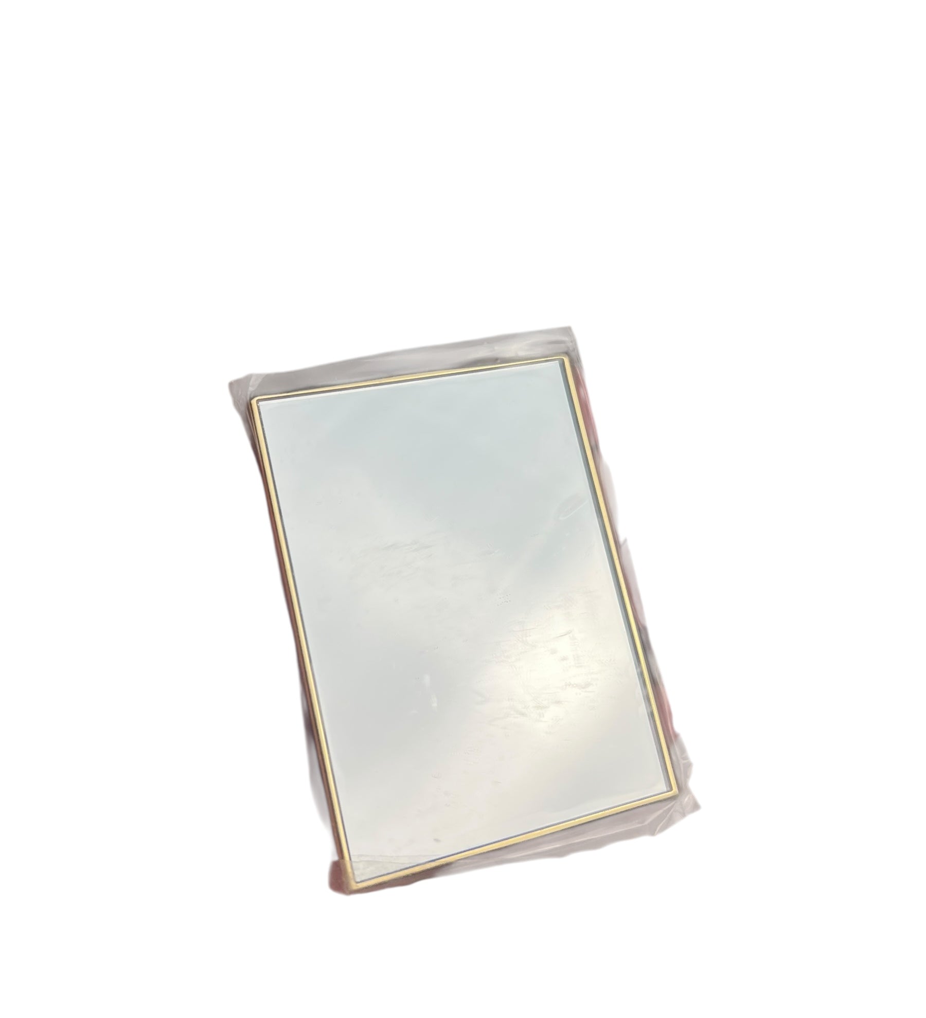 YSL Beauty Mini Pocket Mirror White/Gold