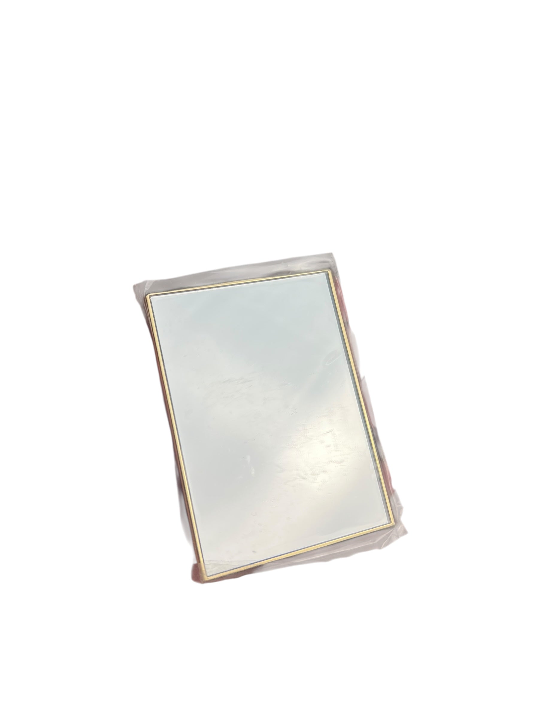 YSL Beauty Mini Pocket Mirror White/Gold