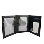 Bottega Veneta Intercciato Black Passport Holder