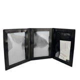 Bottega Veneta Intercciato Black Passport Holder