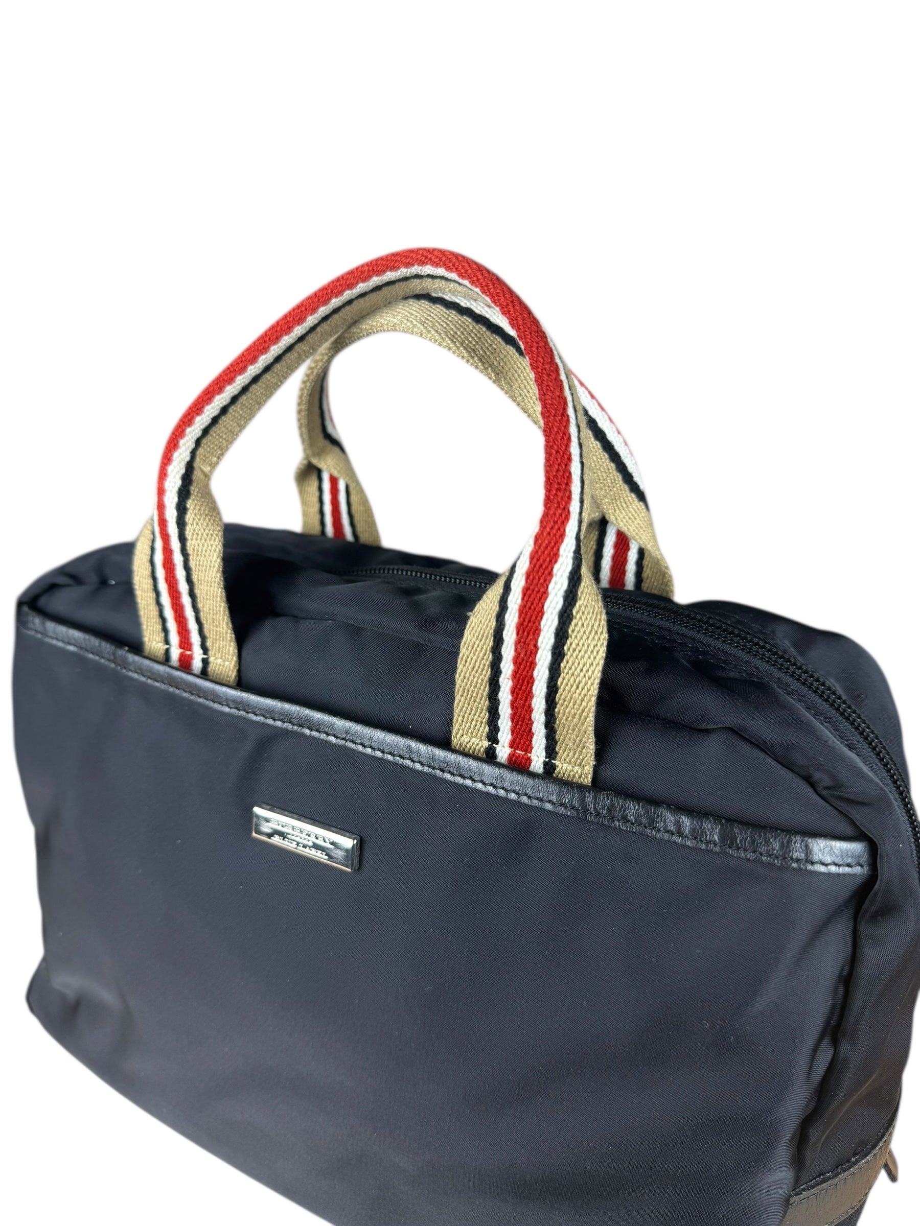 Burberry Vintage Nylon Sherry Handbag