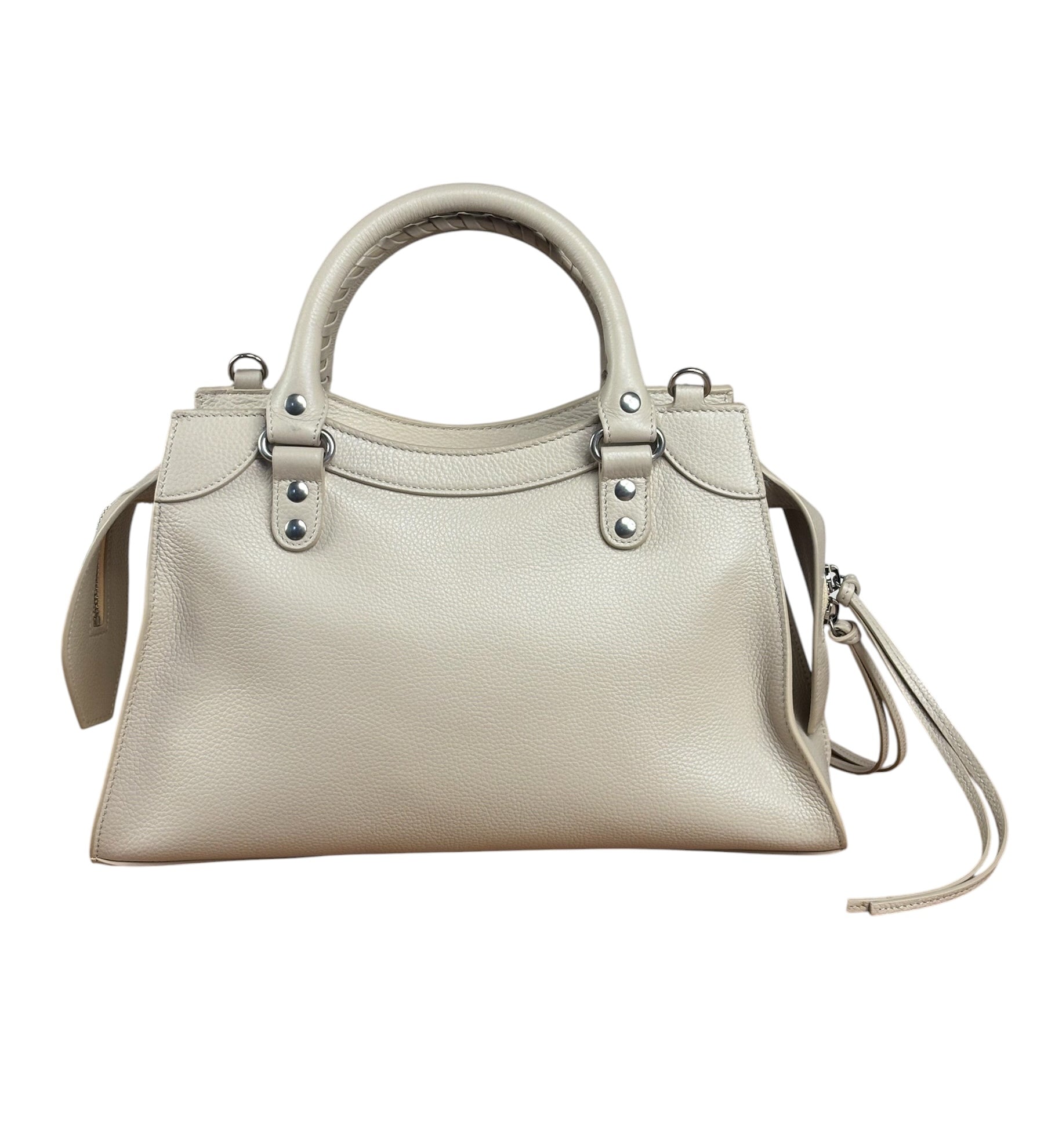 Balenciaga Beige Neo Classic City Bag