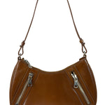 Saint Laurent Vintage Brown Leather Mini Shoulder Bag