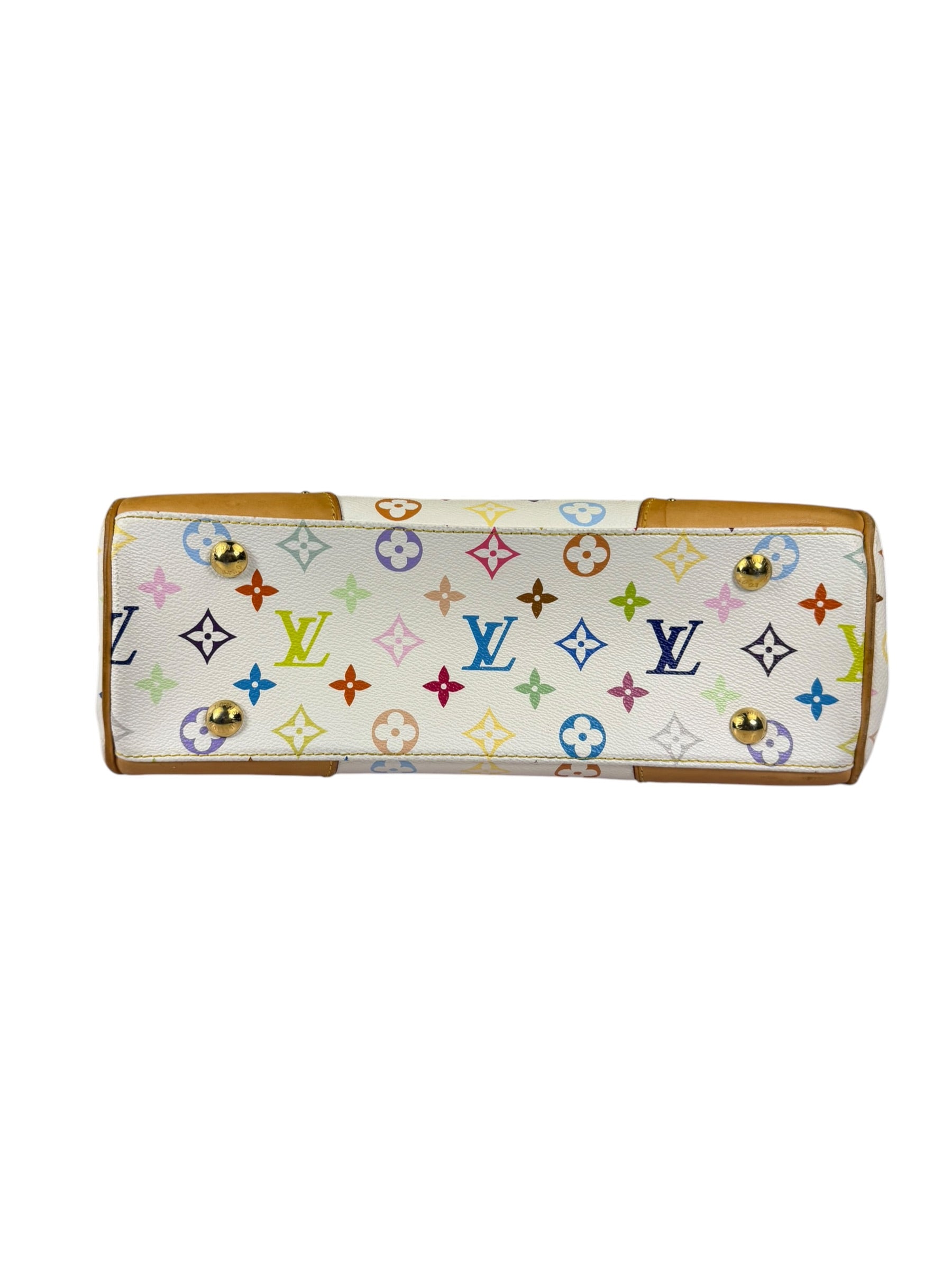 Louis Vuitton x Takashi Murakami Multicolore Monogram Beverly PM