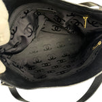 Chanel Black Patent Floral Cutout Tote (Patent Damaged) 2003