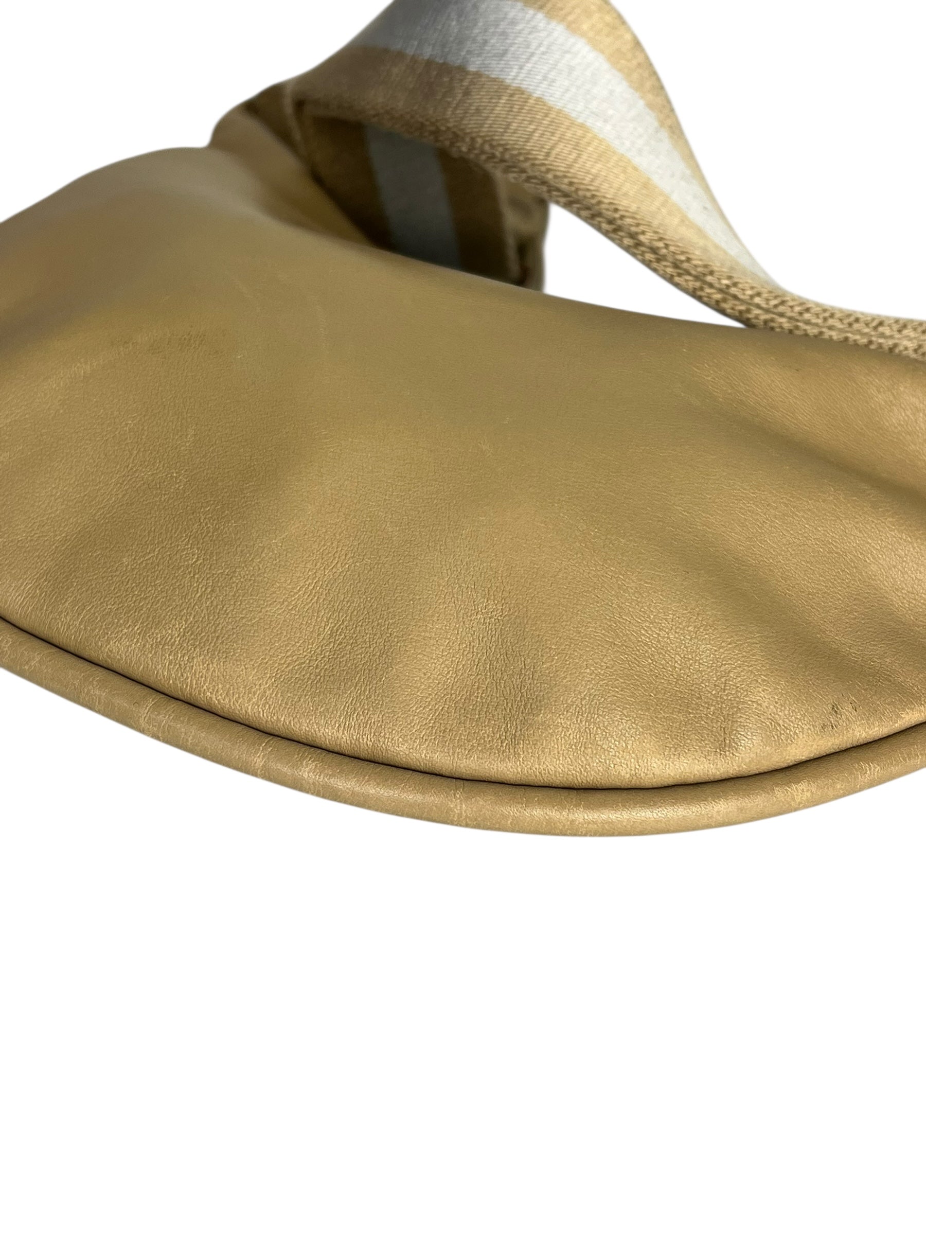 Gucci Beige Leather Vintage Hobo Bag