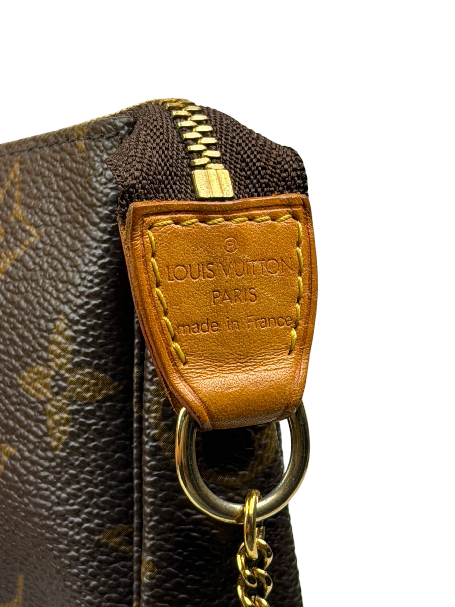 Louis Vuitton Monogram Mini Chain Pochette