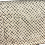 Chanel East West Beige Jersey Flap Bag 2002