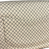 Chanel East West Beige Jersey Flap Bag 2002