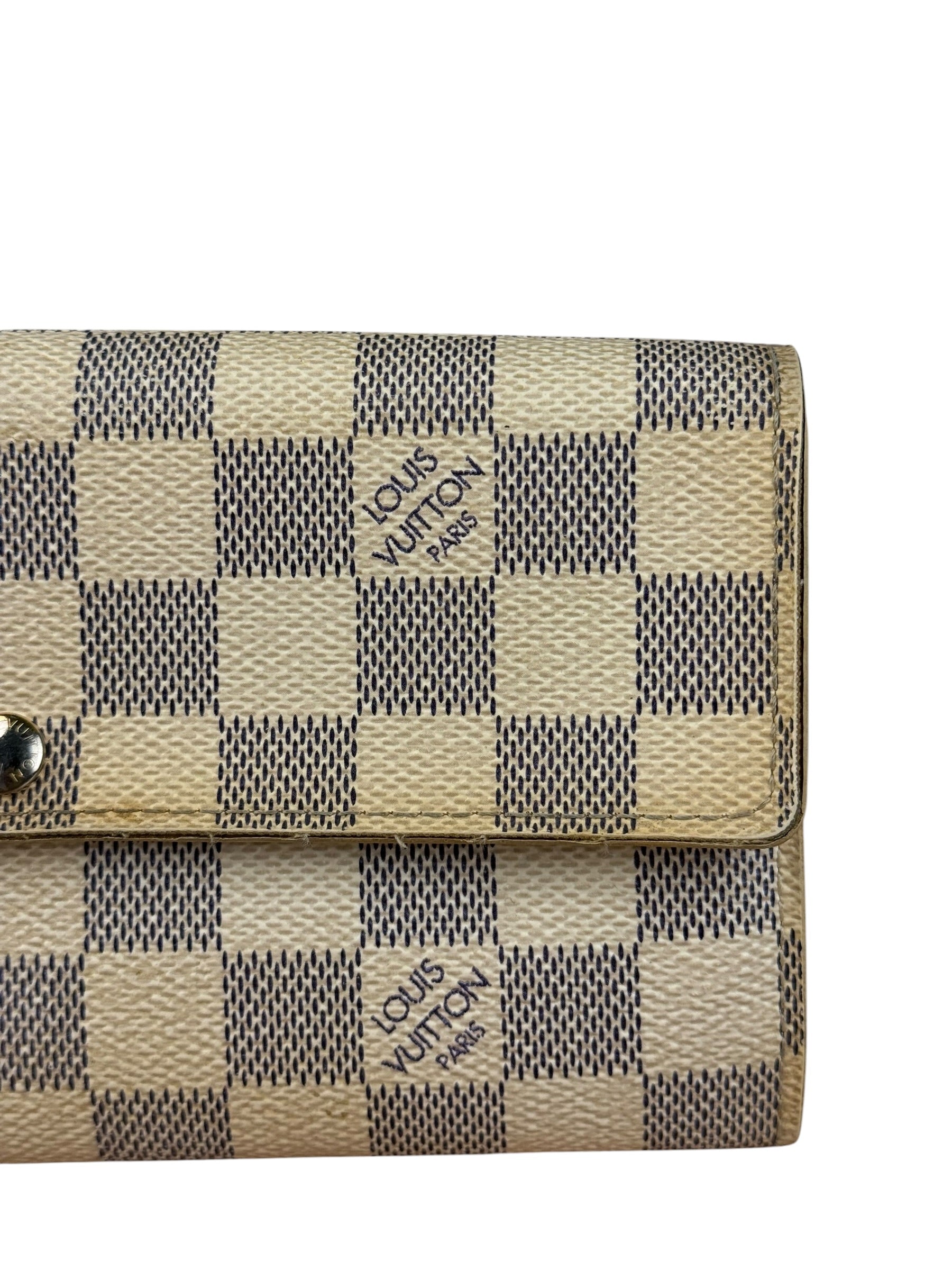 Louis Vuitton Damier Azur Long Wallet
