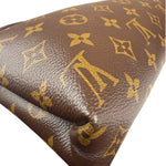Louis Vuitton LV Monogram Red Leather Pallas Chain Bag
