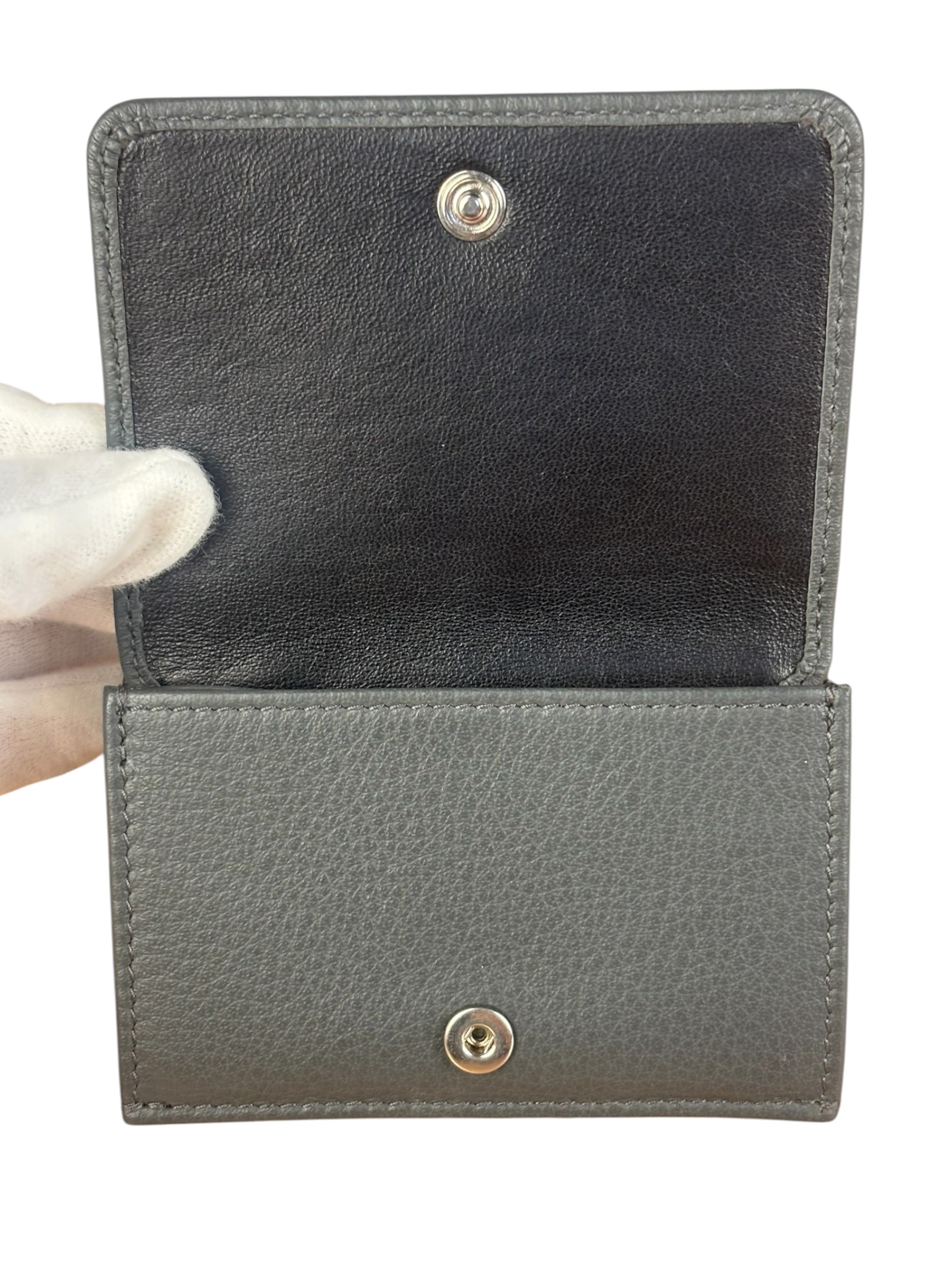 Balenciaga Compact Wallet Grey