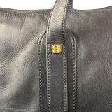 Loewe Vintage Black Calfskin Carryall Handbag