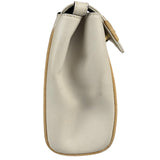 Salvatore Ferragamo Vintage Cream Vara Leather Crossbody Shoulder Bag