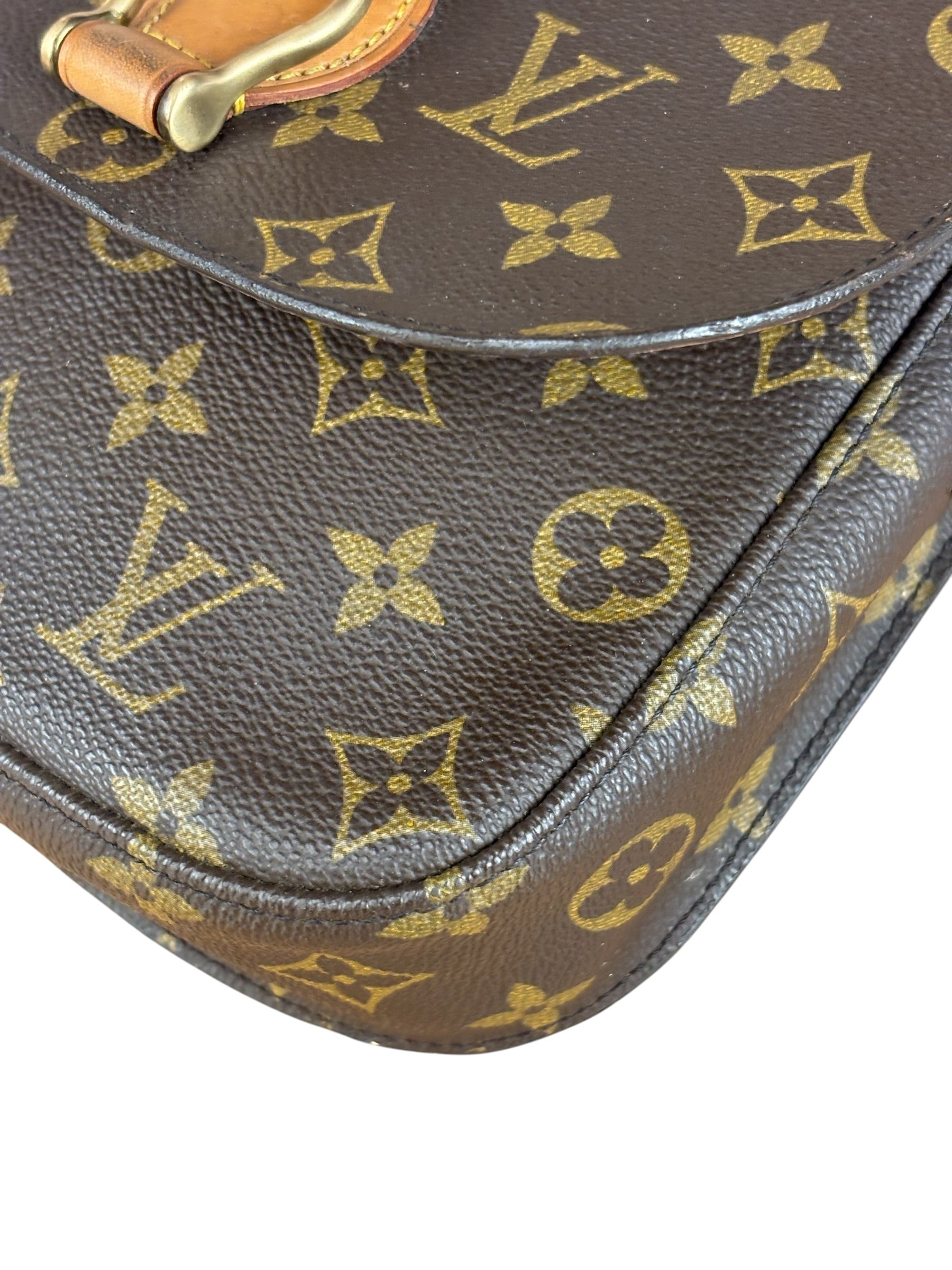 Louis Vuitton Vintage Canvas Monogram Saint Cloud Bag PM