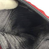 Prada Vintage Red Quilted Nylon Pouch MV599