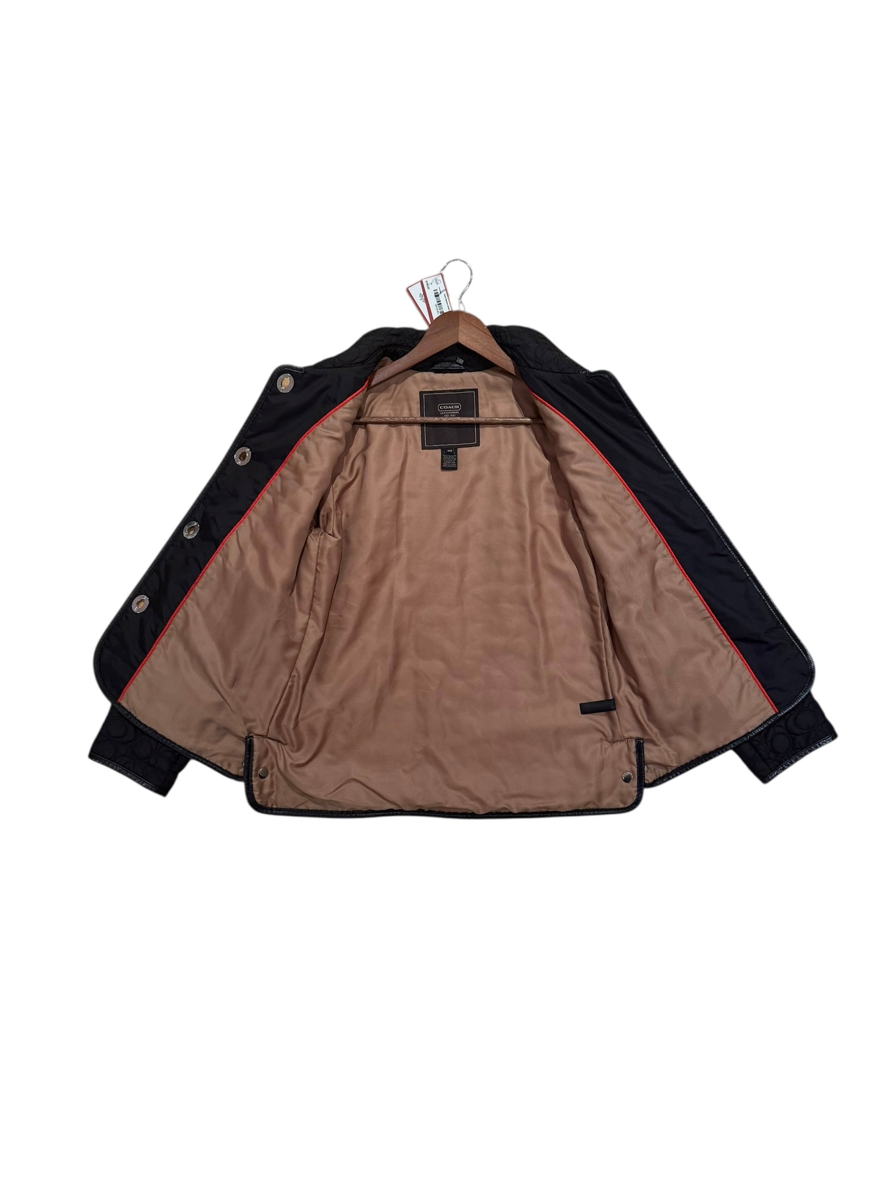 Coach Black Quilted Jacket