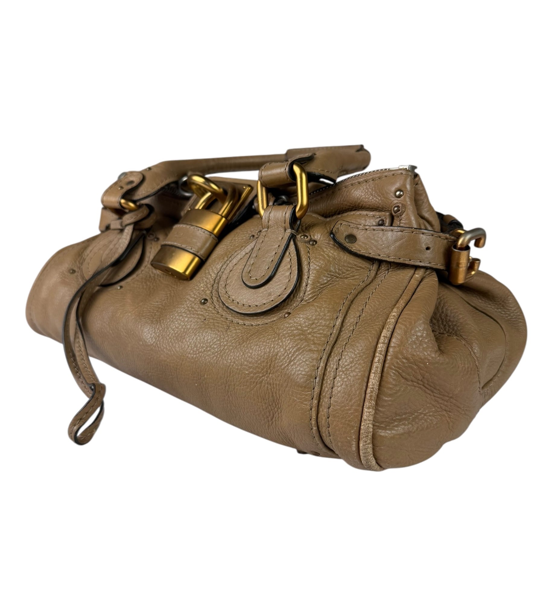 Chloe Brown Leather Paddington Shoulder Bag