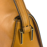 Fendi Brown Leather Mamma Foreever Flap Baguette