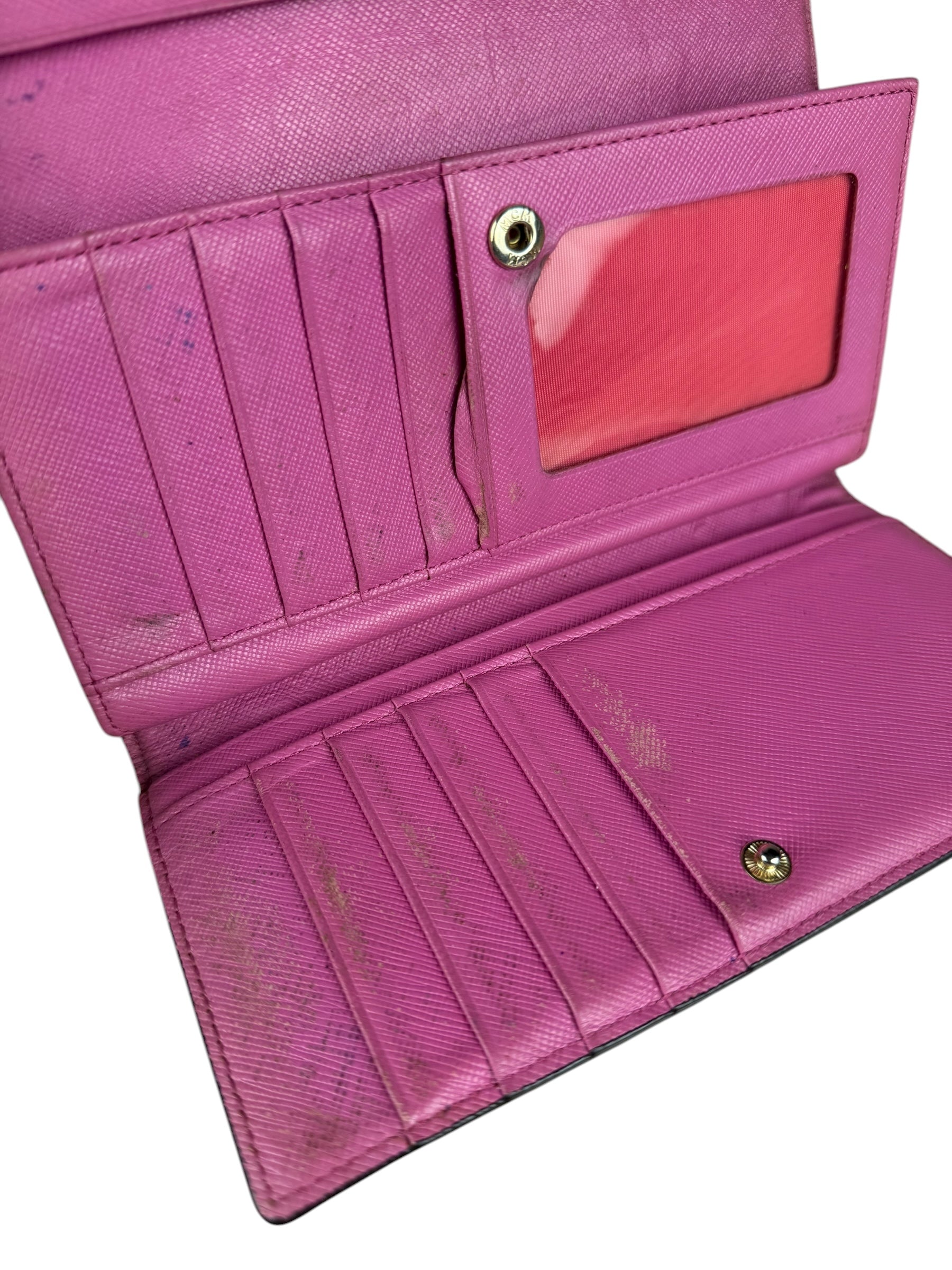 MCM Monogram Long Wallet