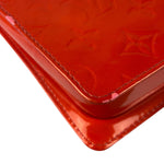 Louis Vuitton Red Vernis Mott Shoulder Bag
