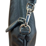 Prada Black Leather Trim Tessuto Nylon Pochette