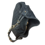 Gucci GG Black Hobo Horsebit Shoulder Bag