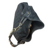 Gucci GG Black Hobo Horsebit Shoulder Bag