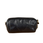 Chanel Black Quilted Leather CC Tassel Barrel Mini Chain Bag