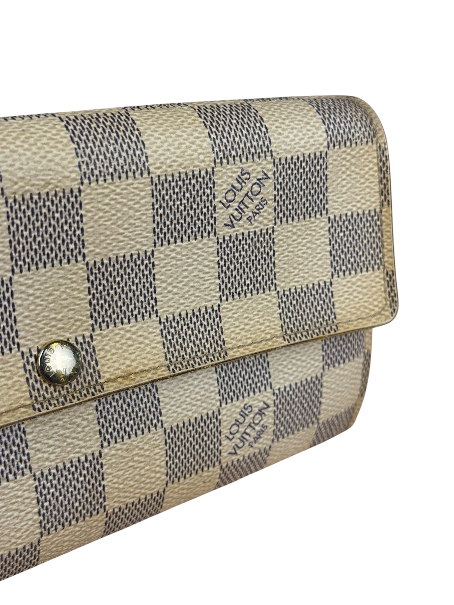 Louis Vuitton Damier Azur Long Wallet