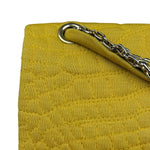 Chanel Crocodile Quilted Jersey Flap Shoulder Bag 2006