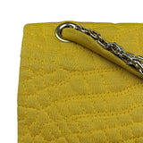 Chanel Crocodile Quilted Jersey Flap Shoulder Bag 2006