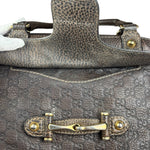 Gucci New Pelham Brown Leather Handbag