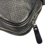 Gucci Black Leather Diamante Briefcase