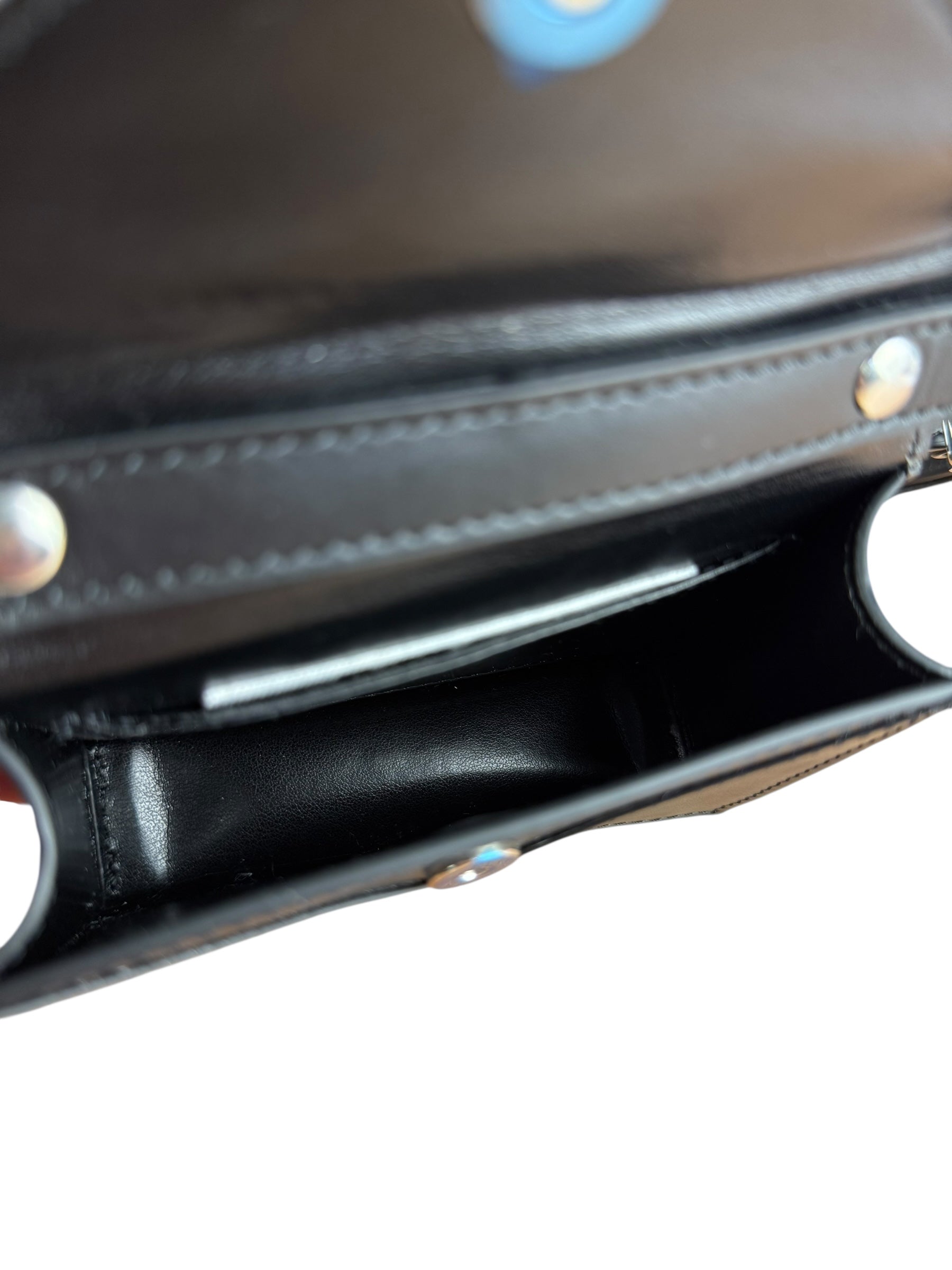 Maison Margiela MM6 Mini Black Leather Crossbody