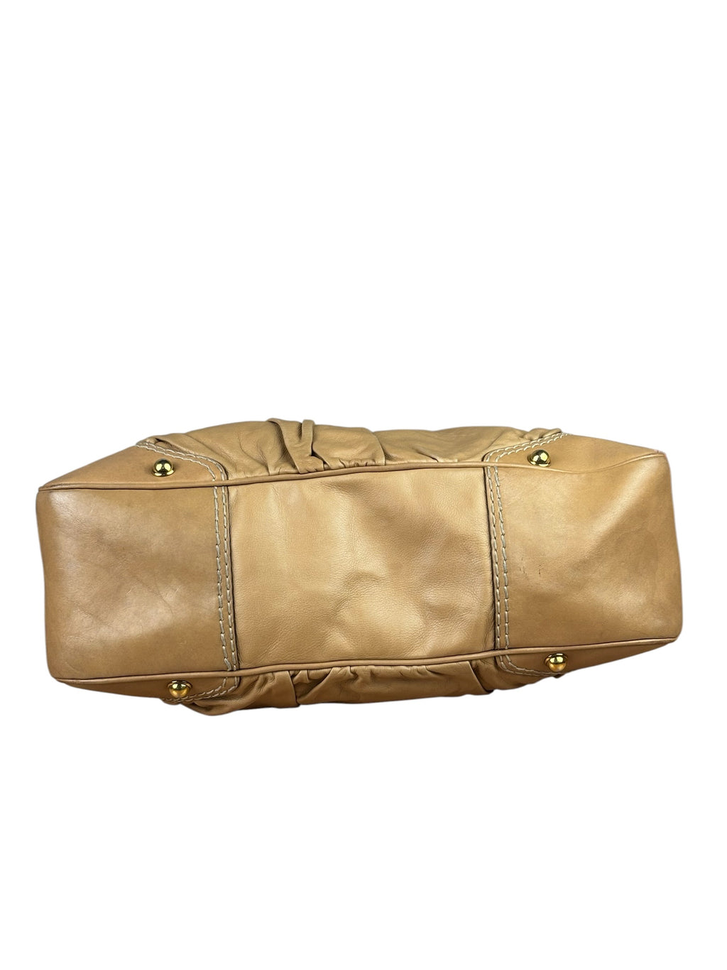 Gucci Jockey Hobo Light Brown