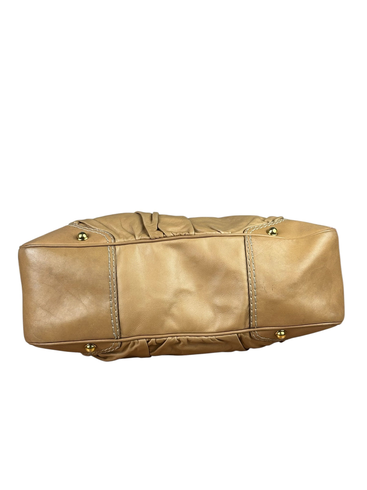 Gucci Jockey Hobo Light Brown